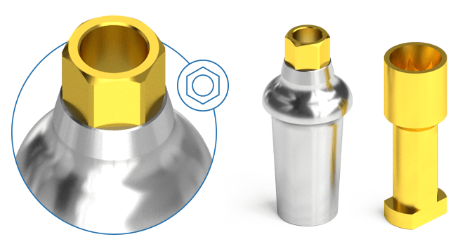 BIONIKA COMPATIBLE AC Implantációs Rendszer - Noble Active, Nobel CC - csatlakozás