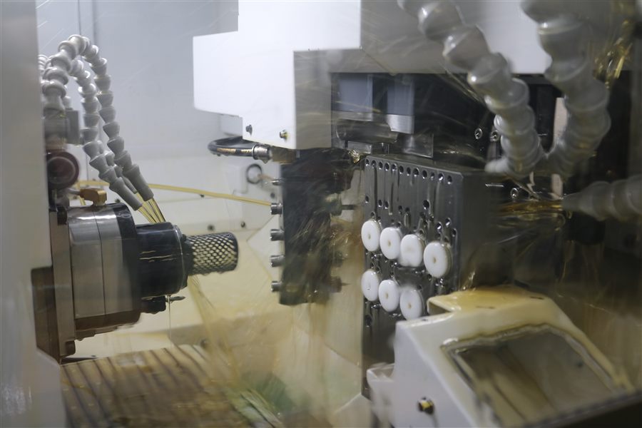 A projekt keretében beszerzett CNC eszterga