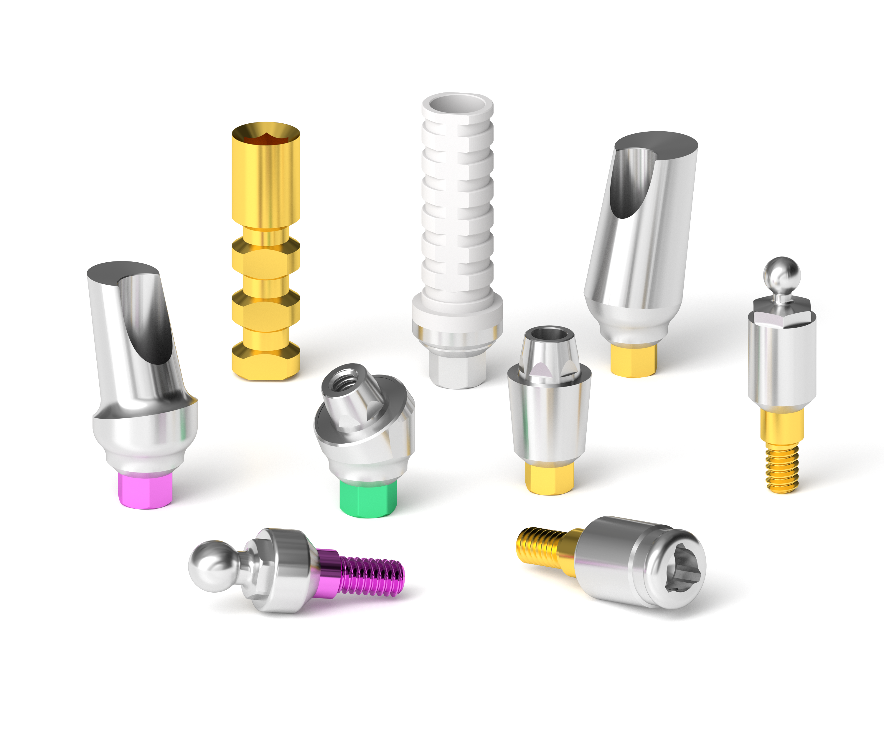 biolevel-felépítmények BIONIKA BioLevel Implantációs Rendszer, implantátumok és felépítmények széles választékával.