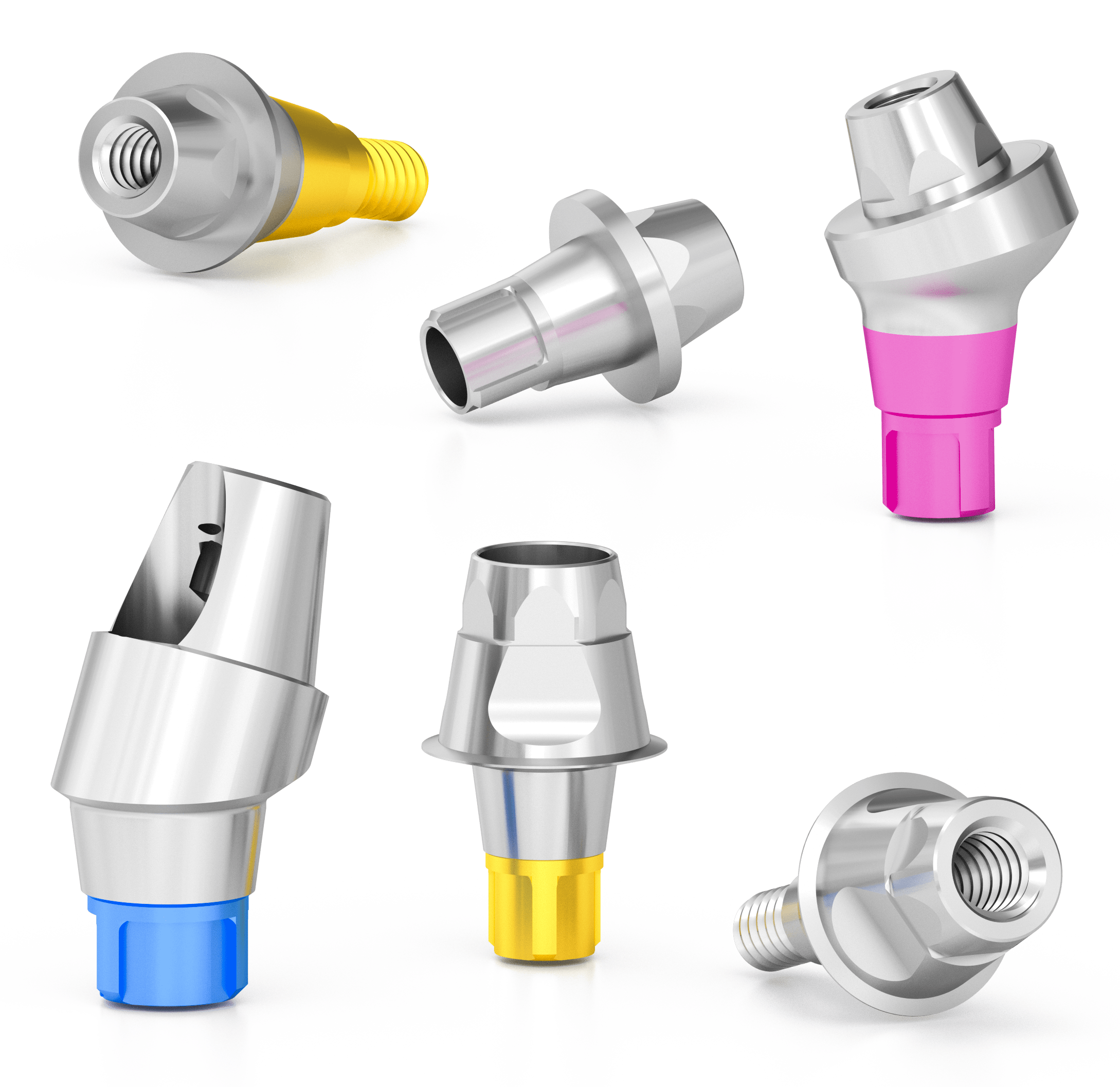 implantfejek széles választéka- a képen multi-unit és sr fejek