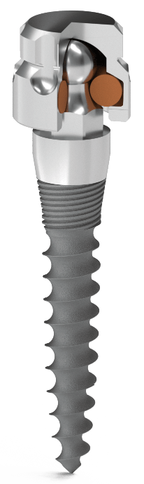 An O-ringed rubber can be found in the round head cap.