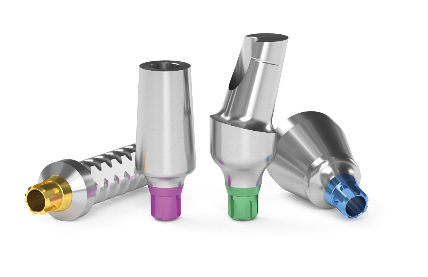 UNIFORM (Compatible) implant heads for glued tothworks.