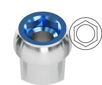 BIONIKA COMPATIBLE BR Implantációs Rendszer - Brånemark típusú - csatlakozás