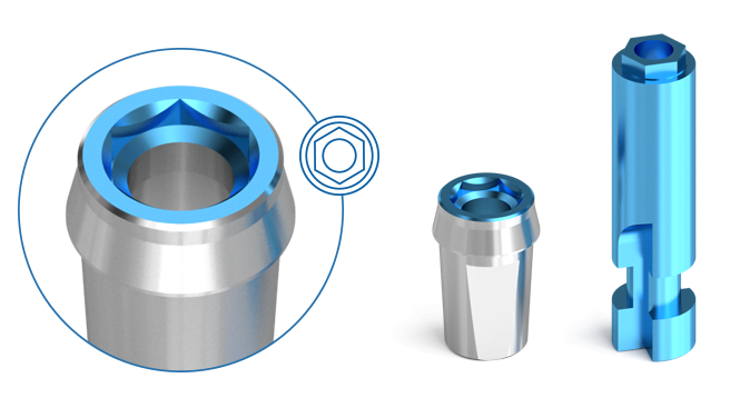 BIONIKA COMPATIBLE BR Implant System - Bronemark - connection