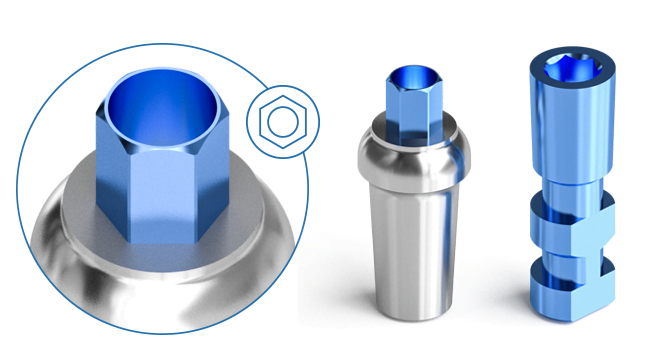 BIONIKA COMPATIBLE BP Implant System - Pitt Easy, Bioplant - connection