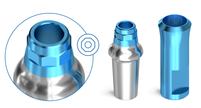 BIONIKA COMPATIBLE ST Implant System- Straumann, Sin-octa - conenction