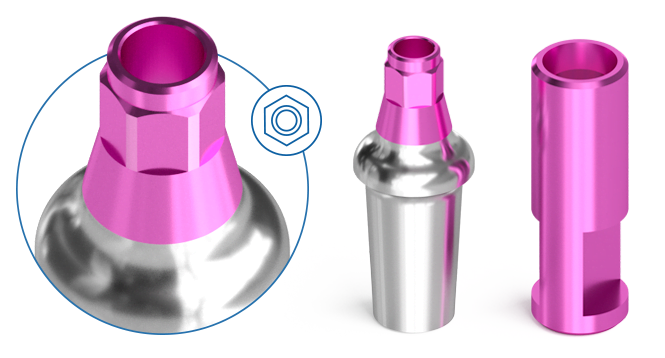 BIONIKA COMPATIBLE TP Implant System- ICX Templant - connection