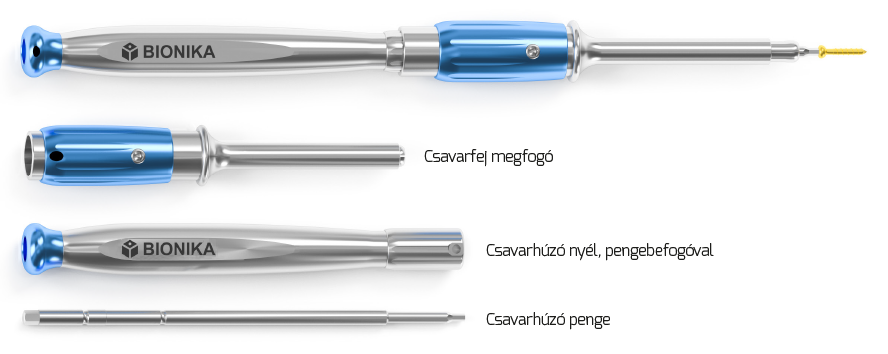 replaceable inserting screwdriver set