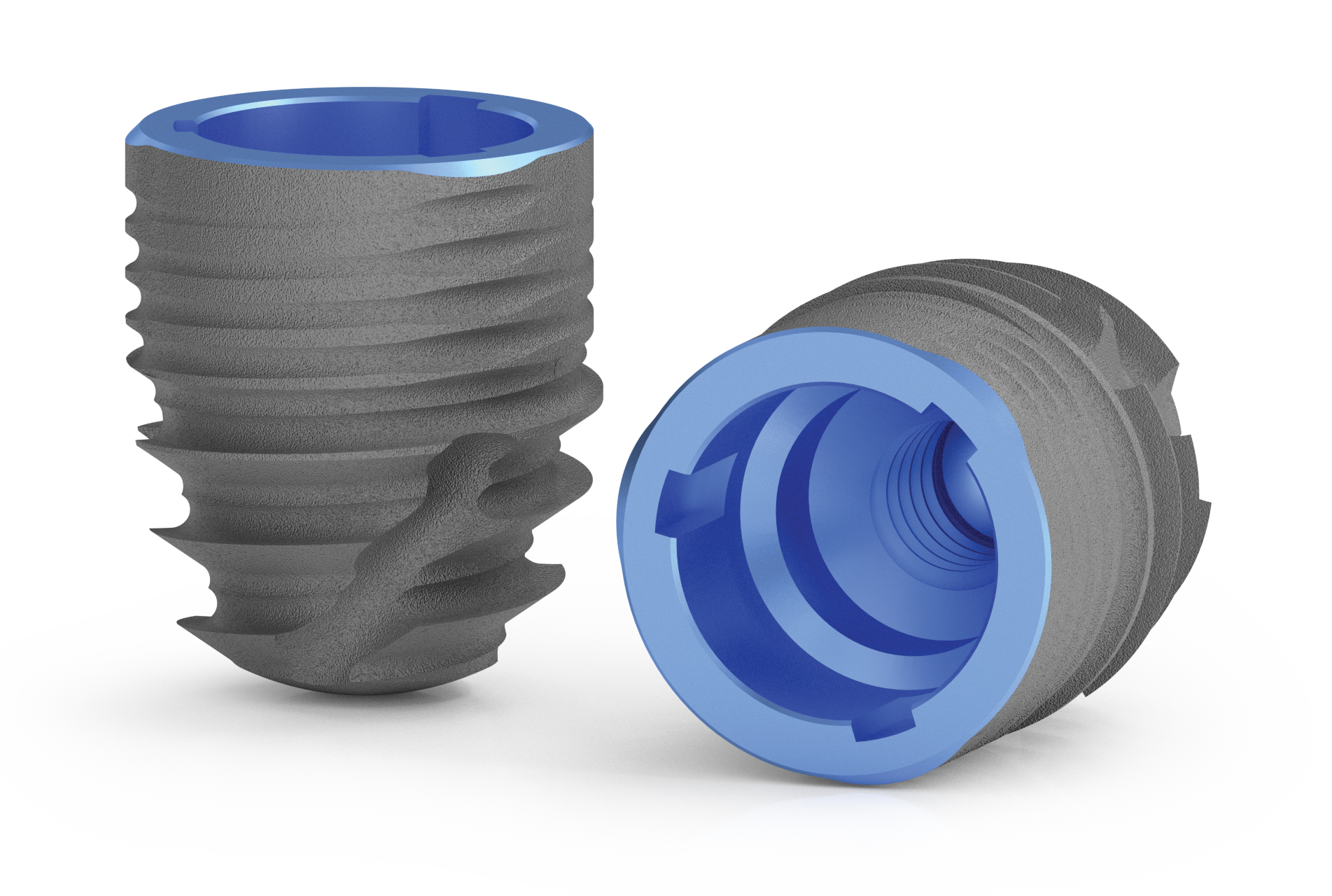 The implantation can be performed with the Cortilog Short extra short implants without bone augmentation in the case of low bone supply as well.