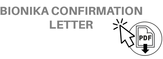 Confirmation letter gomb