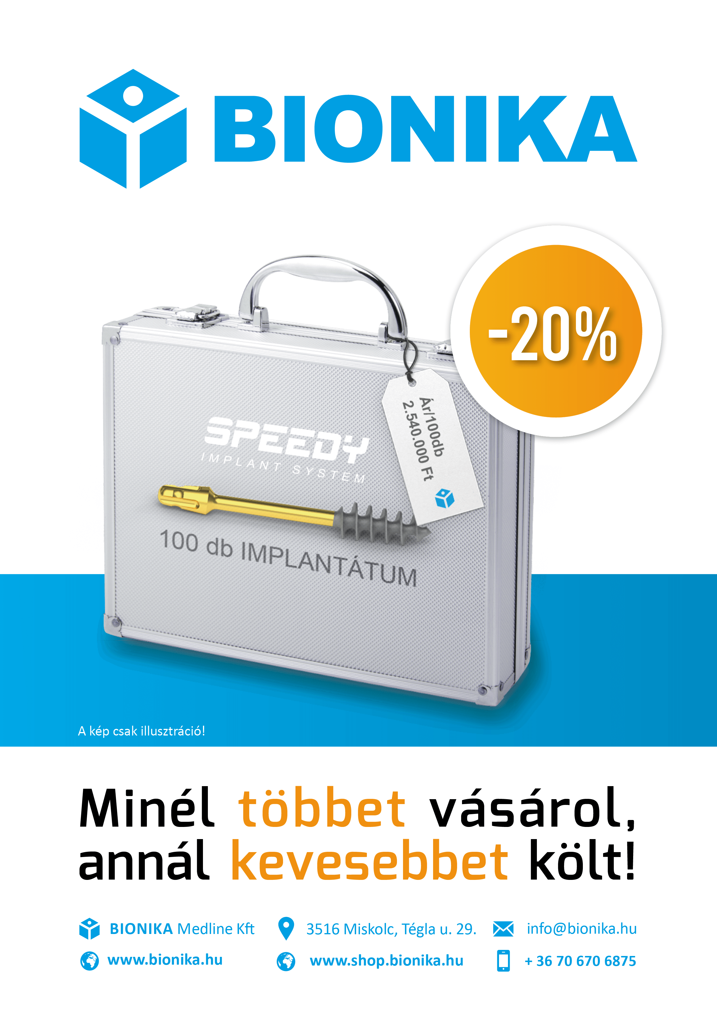 Speedy Flexibilis implantátum