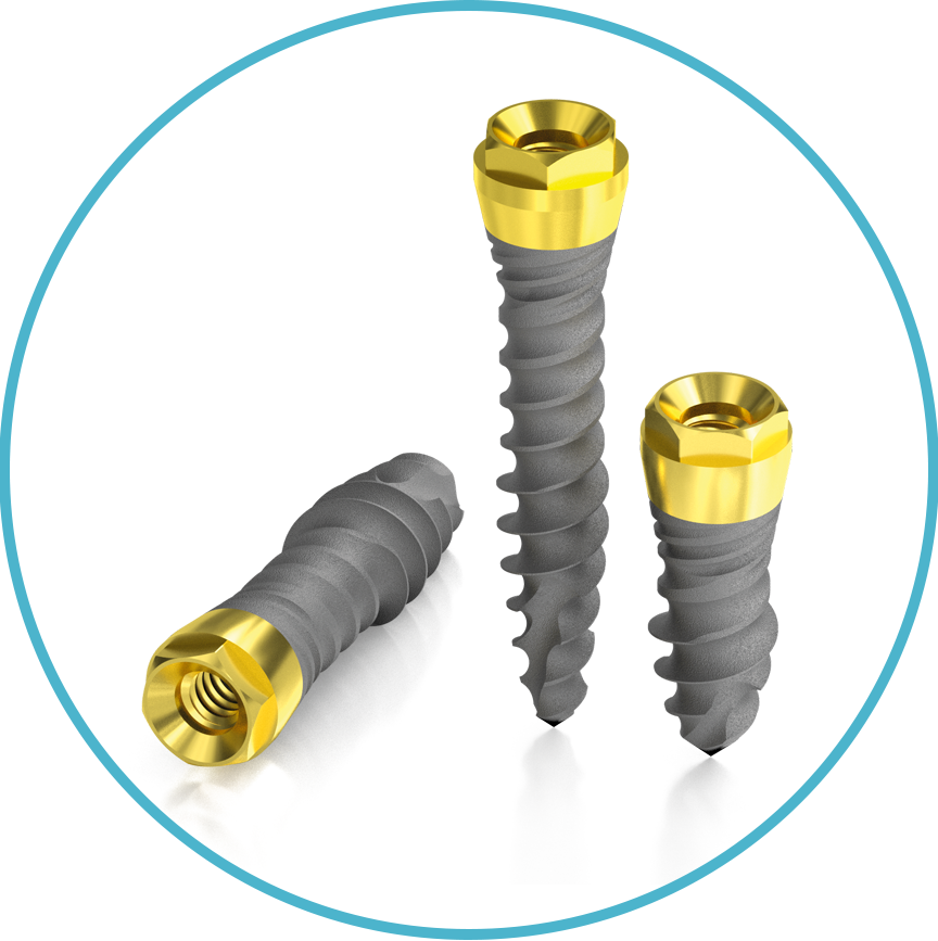 Thinner, Hybrid mini implants